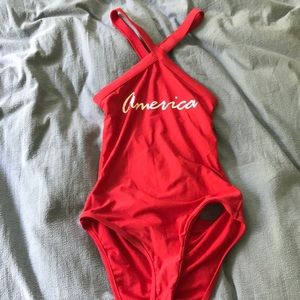 LA Hearts America one-piece